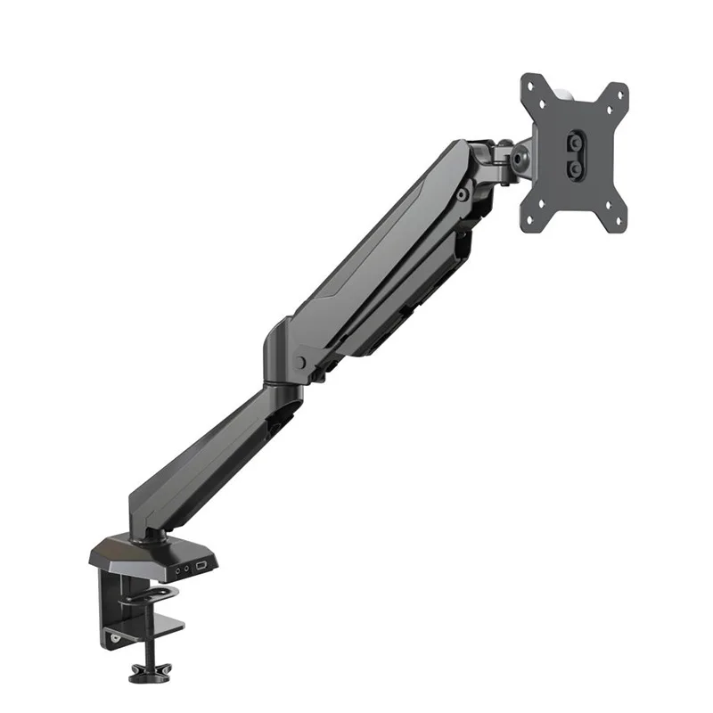 

Desktop large-screen monitor bracket arm, free air pressure lift and height increase, universal rotation 32-inch