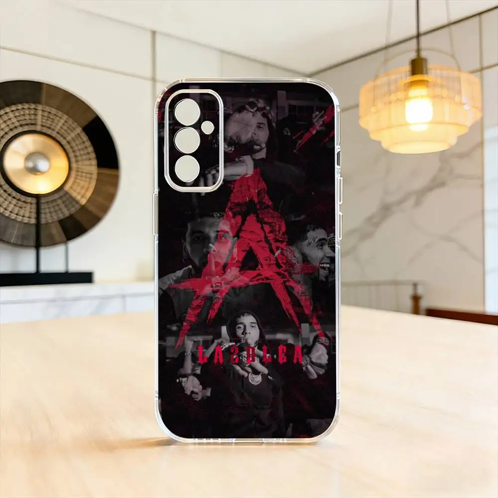 Real Hasta La M-Muerte Anuel   Phone Case Transparent Silicone Soft For SamsungA10,12,20,21S,30,31,40,50,51,52,70,71
