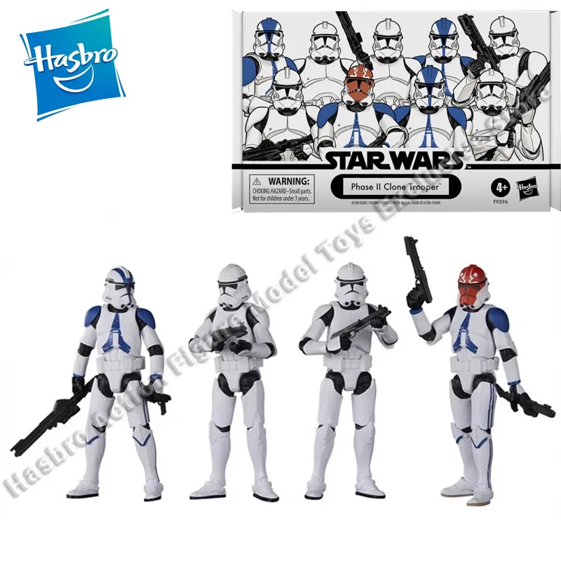 In Stock Hasbro Star Wars Ahsoka The Second Stage Clone Troopers Suit Action Figures Model Toys Mobile Robot Model Collectible