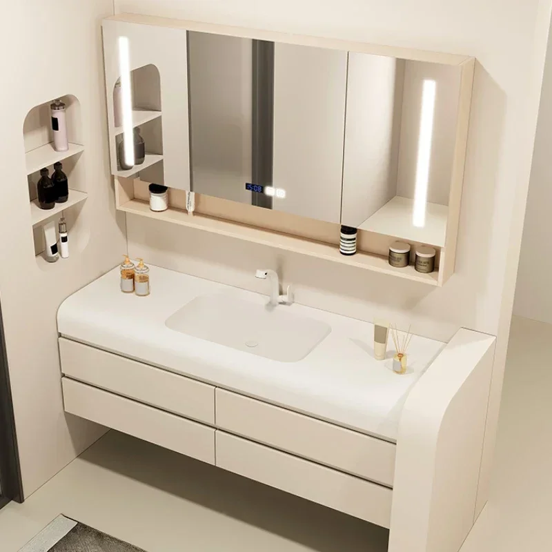 Luxury Modern Bathroom Cabinet Gadgets Items Luxury Dressers Cupboard Organizer Entertainment Mobiletto Bagno Library Furniture