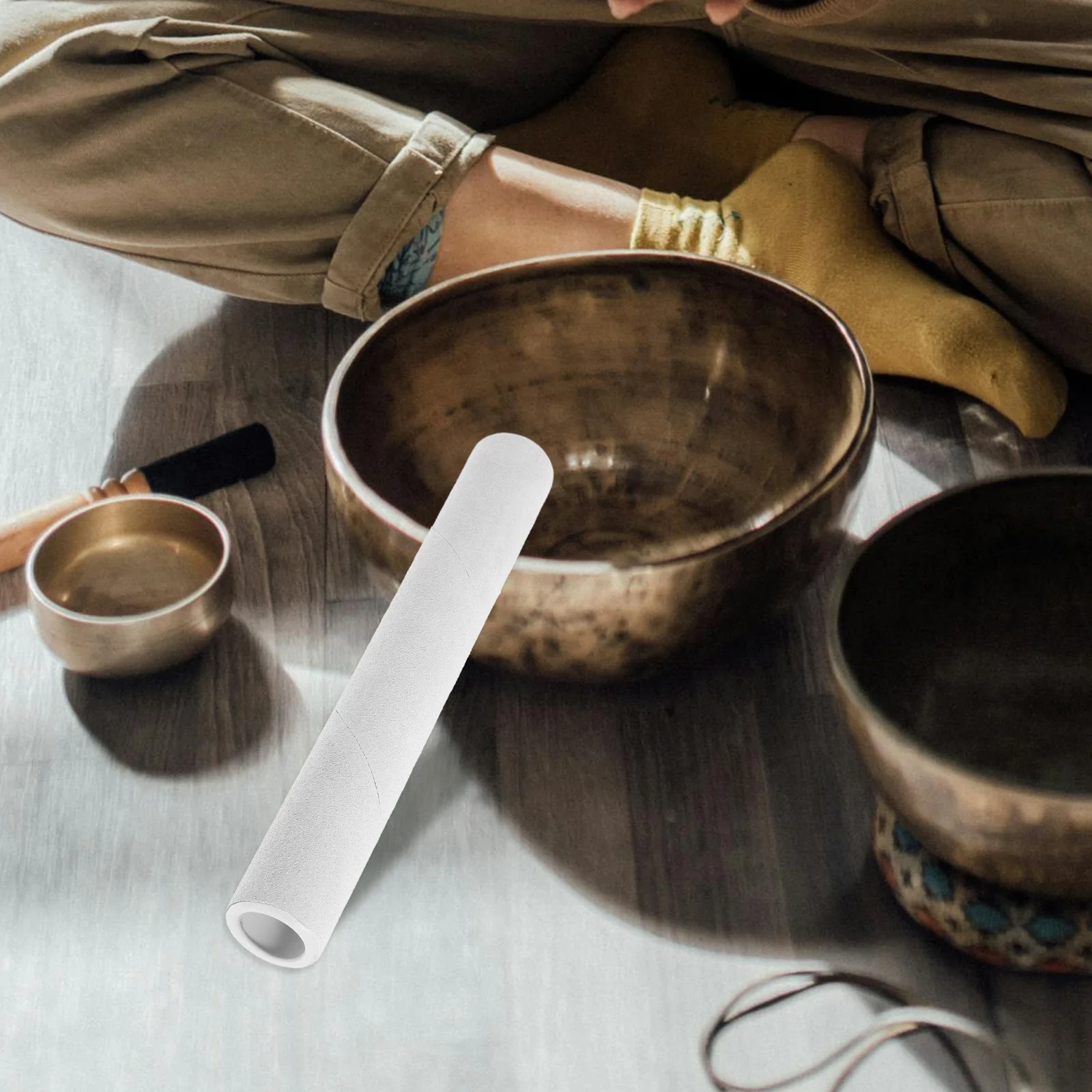 

Crystal Bowl Singing Sticks Mallet Hollow Sound Mallets Percussion Accessory for Rod