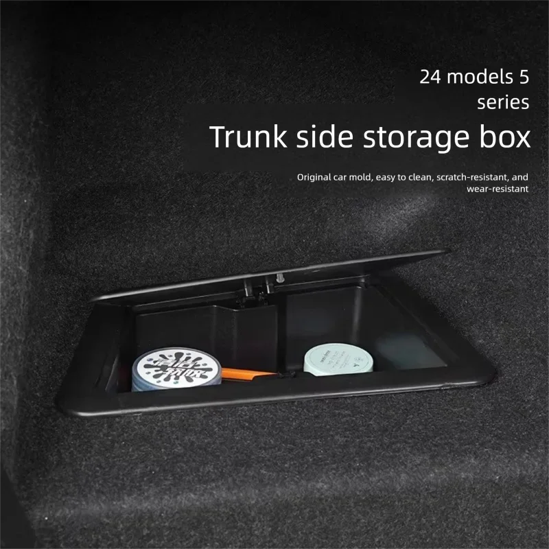 

Для BMW Новая серия 5 i5: Утолщенный практичный органайзер для багажника, контейнер для хранения в заднем отсеке автомобиля
