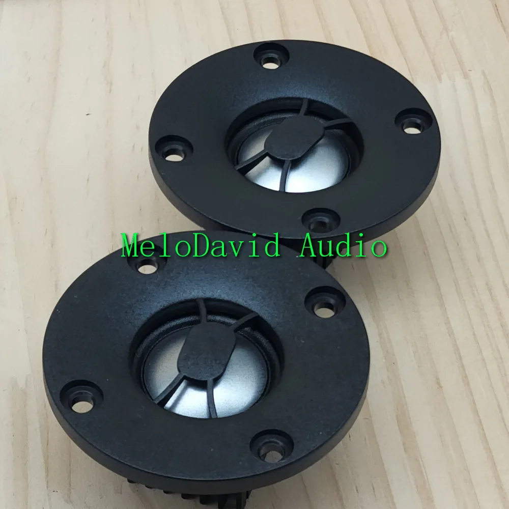 2 Pcs of MeloDavid  GAL25M Graphene coated aluminum magnesium alloy diaphragm 25mm dome  tweeters