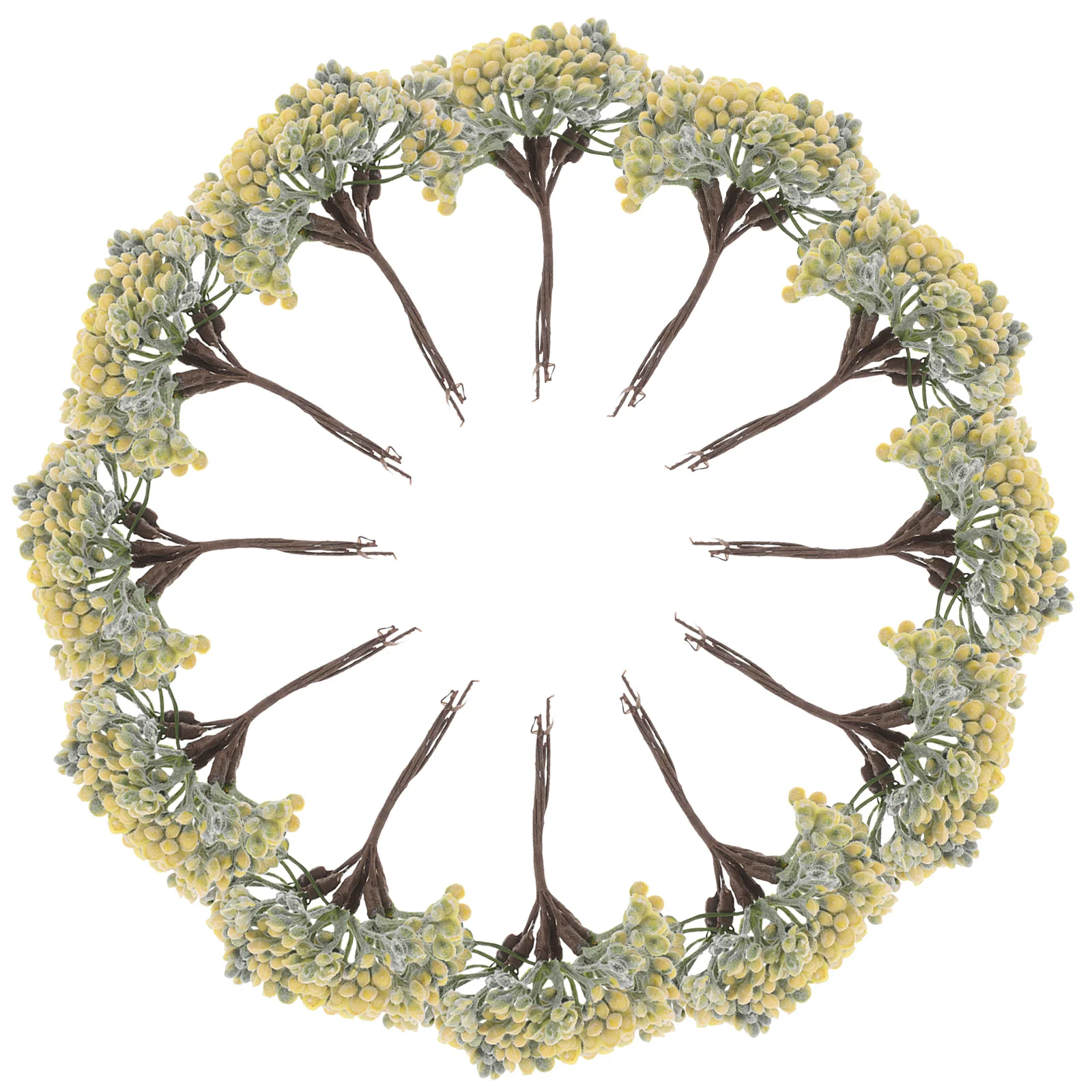 

30Pcs Artificial Red Berries Stems Realistic Frosty Appearance Faux Berry Picks for Holiday Wedding Home Decor Christmas Tree