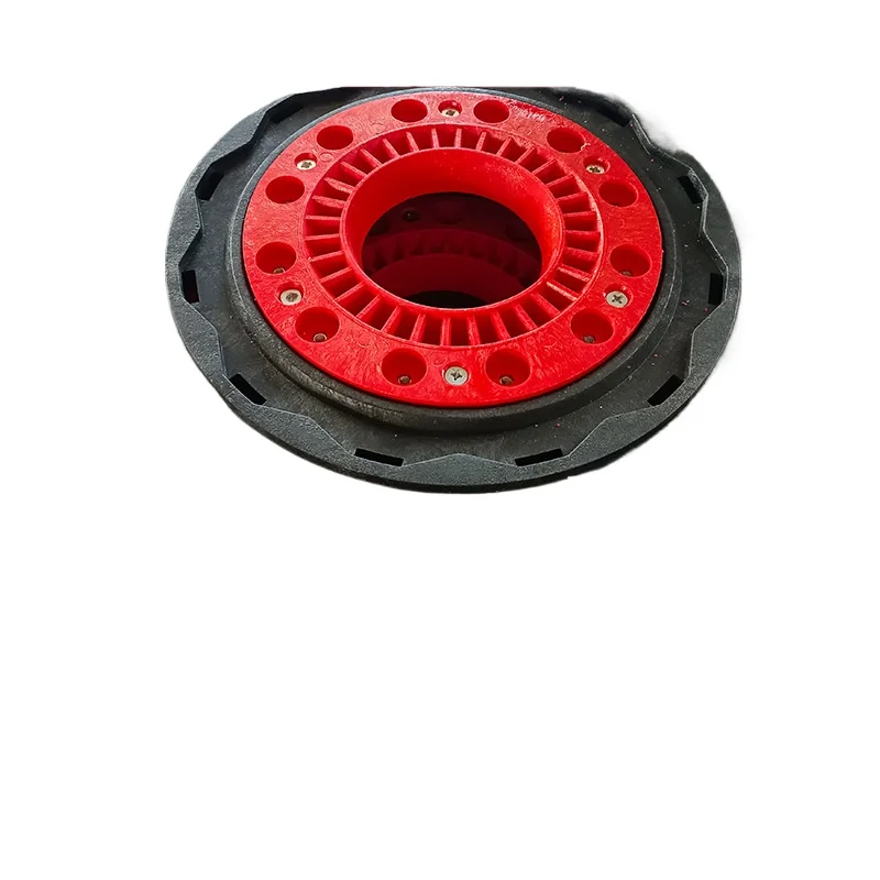 

Sanitation magnetic suction cleaning robot manipulation disc 17 inch red silk washing robot manipulation disc