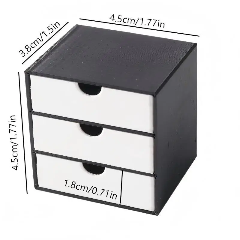 1 12 Miniature Dollhouse Furniture Wooden Bookcase with Drawer Storage Cabinet Model Toys for Kid Gift Living Room