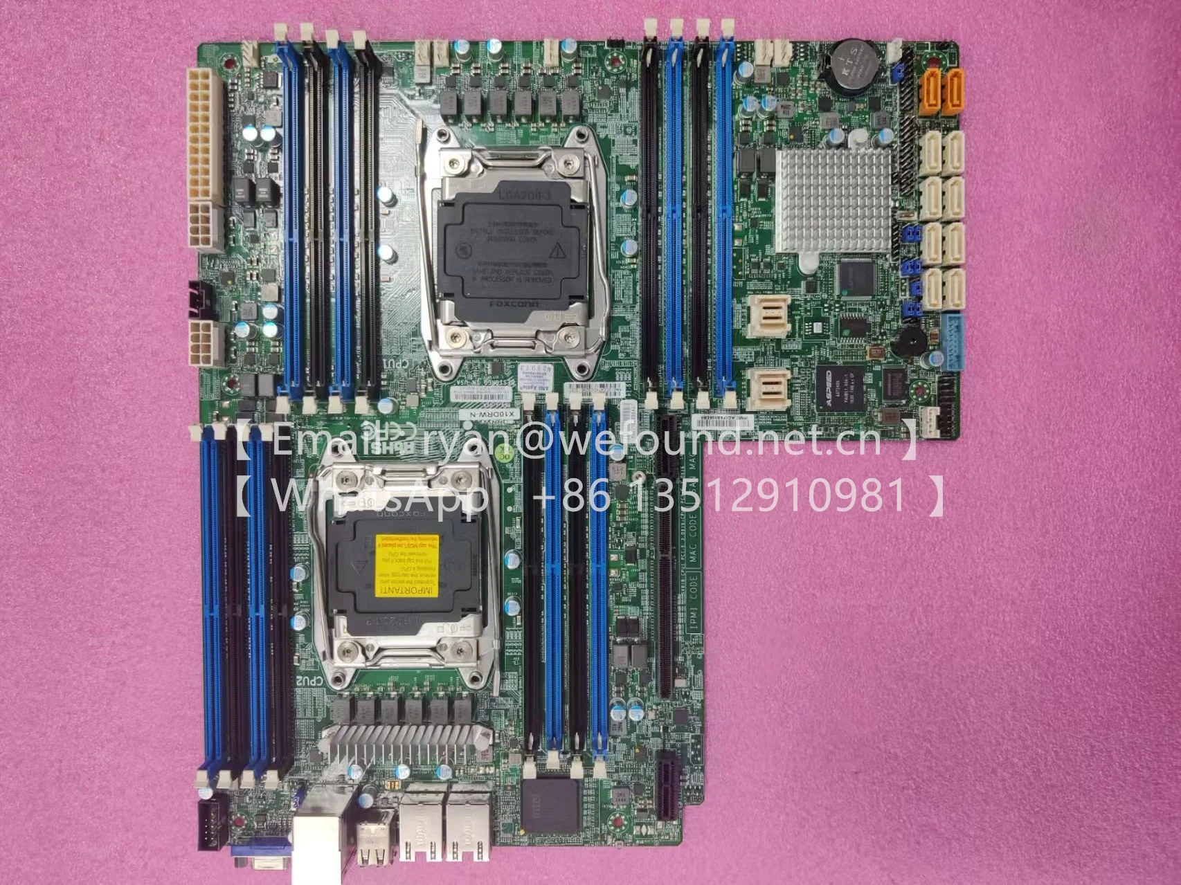 X10DRW-I , X10DRW-N , X10DRW-iT , X10DRW-NT , Dual socket R3 (LGA 2011) supports  Xeon processor E5-2600 v4/v3 family