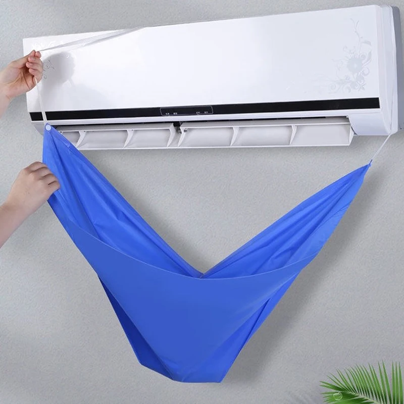 （Summer4）Air Conditioner Water Protection Cleaning Cover Washing Bag For Wall Mounted - view 3