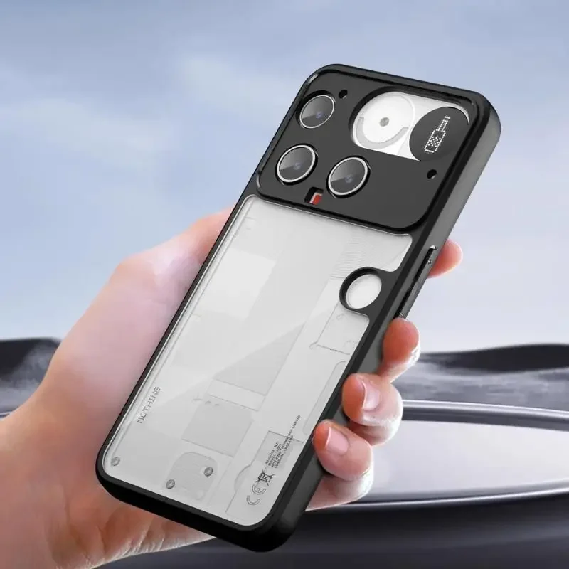 

Case For Nothing Phone 3 2 CMF 2Pro Transparent Clear Plastic Rugged Armor Shell For Nothing Phone 3 2 CMF 2Pro Phone Cover