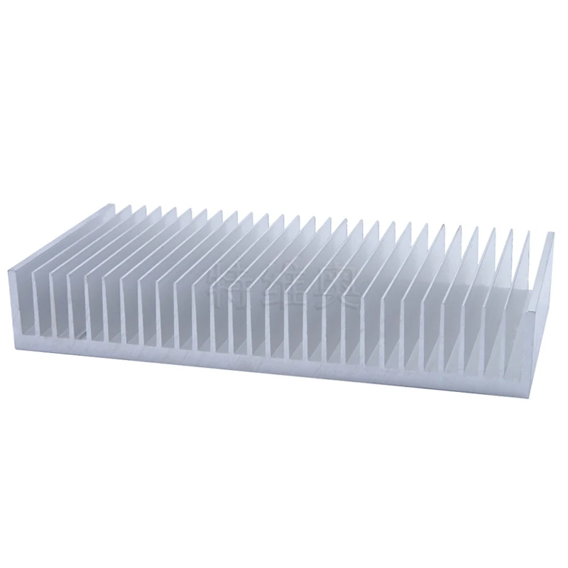 High-power radiator 150*301*50MM pure aluminum radiator power amplifier radiator cooling profile module can be customized