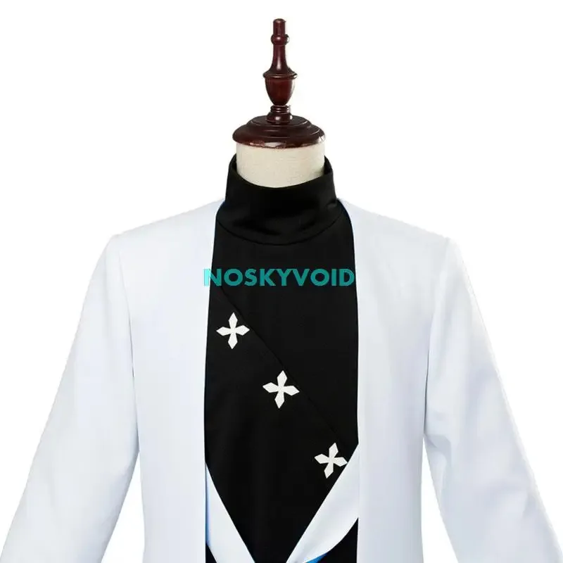 

CyDivision Rap Battle Costume Hypnosis Microphone Jakurai Jinguji Cosplay Uniform Suits The Dirty Dawg ill-DOC Doctor Robe