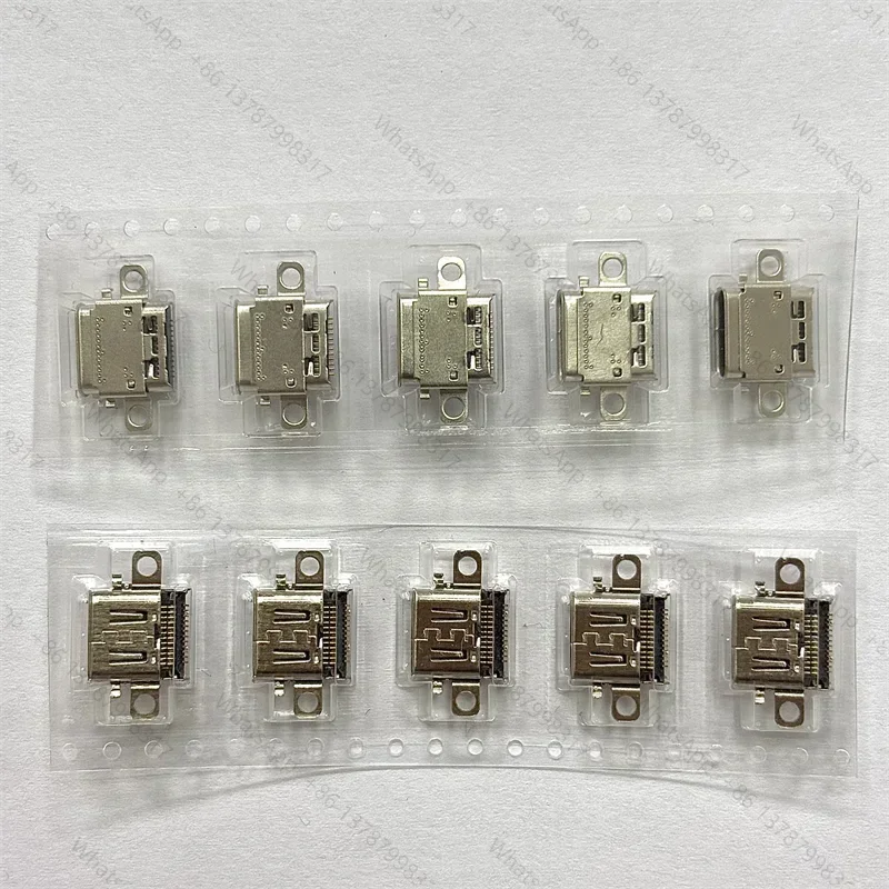 50pcs Original  for  Oled NS OLED Console USB Type-C Power Charging Socket Port Connector