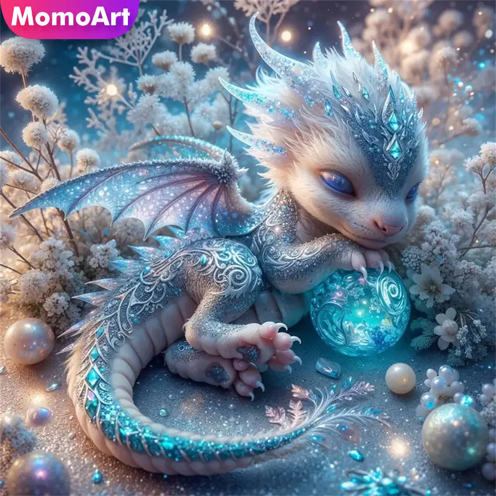 Momoart Bär Diamant Mosaik Tier voller Runde Diamant Malerei Mond Stickerei neue Ankunft handgemachte Hobby