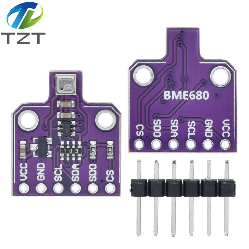 Imagem -03 - Digital Sensor de Pressão Umidade Temperatura Cjmcu680 Alta Altitude Placa Desenvolvimento Módulo Sensor Bme680