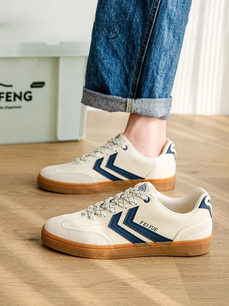 

Feiyue мужские дышащие тренировочные oes весна-лето новые повседневные белые кроссовки удобные низкие кеды из синтетической кожи