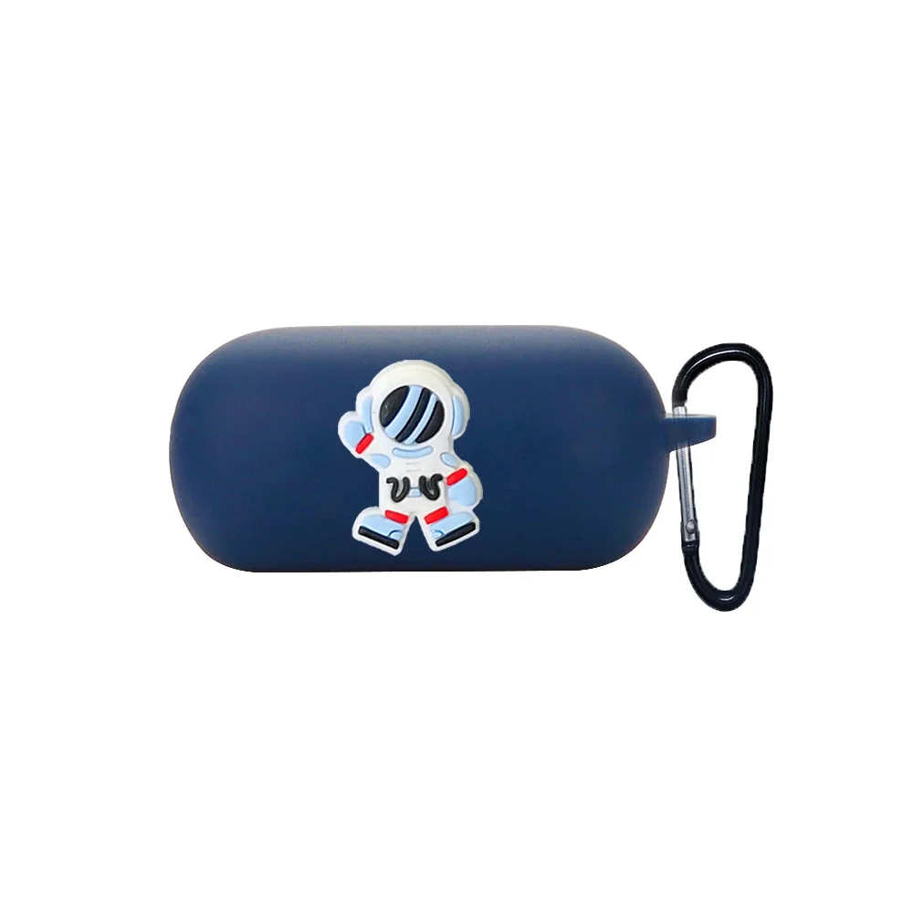 สำหรับ Anker SoundCore พื้นที่ A40การ์ตูนหูฟังกรณีสัตว์ตลกซิลิโคนปลอกเคส Soft Shell ป้องกันอุปกรณ์เสริมกล่อง