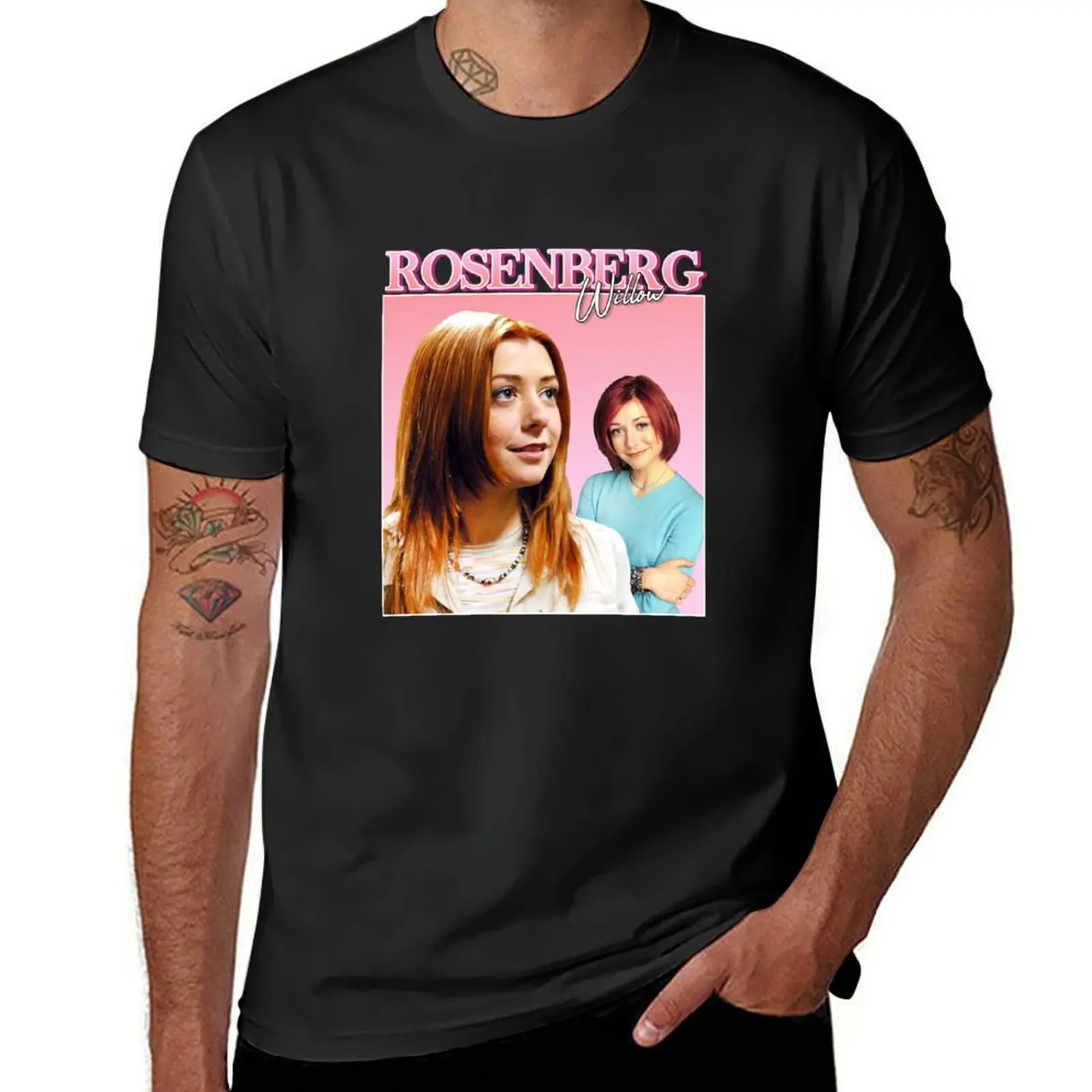 

Willow Rosenberg Vintage/Retro Design T-Shirt anime clothes sublime boys whites heavy weight t shirts for men