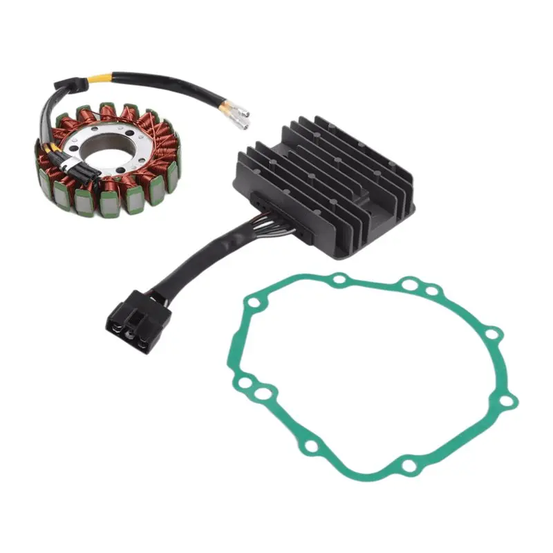 A64P-Motorcycle Magnetic Motor Stator Coil With Rectifier 31401-18G00 11483-18G00 32800-33E20 For GSX-R1000 2003-2004