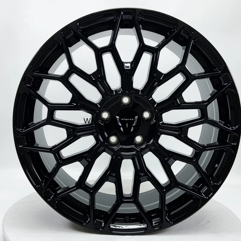 

for New Factory Direct Sale Custom Forged Aluminium Alloy One Piece Wheel Hubs Rims Glossy Black Finish 25mm/30mm/40mm Options