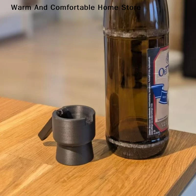 【W】Funny Bottle Opener Push Down Beer Caps Launcher Shooter Creative Gadget Collector Remover Home Kitchen Bar Party Barbecue