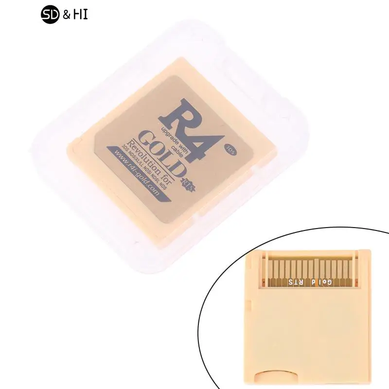 R4 GOLD RTS Adapter Burning Card Secure Digital Memory Card Game Card Portable Flashcard For NDS/NDSL Game Accessories