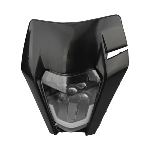 Motorcycle Headlight Plate LED Headlamp for KTM EXC XC SX SXF MX 125-500 2018-2023 Supermoto Dirt Bike Enduro Motocross Fairing 10 best selling faro led beta - №4