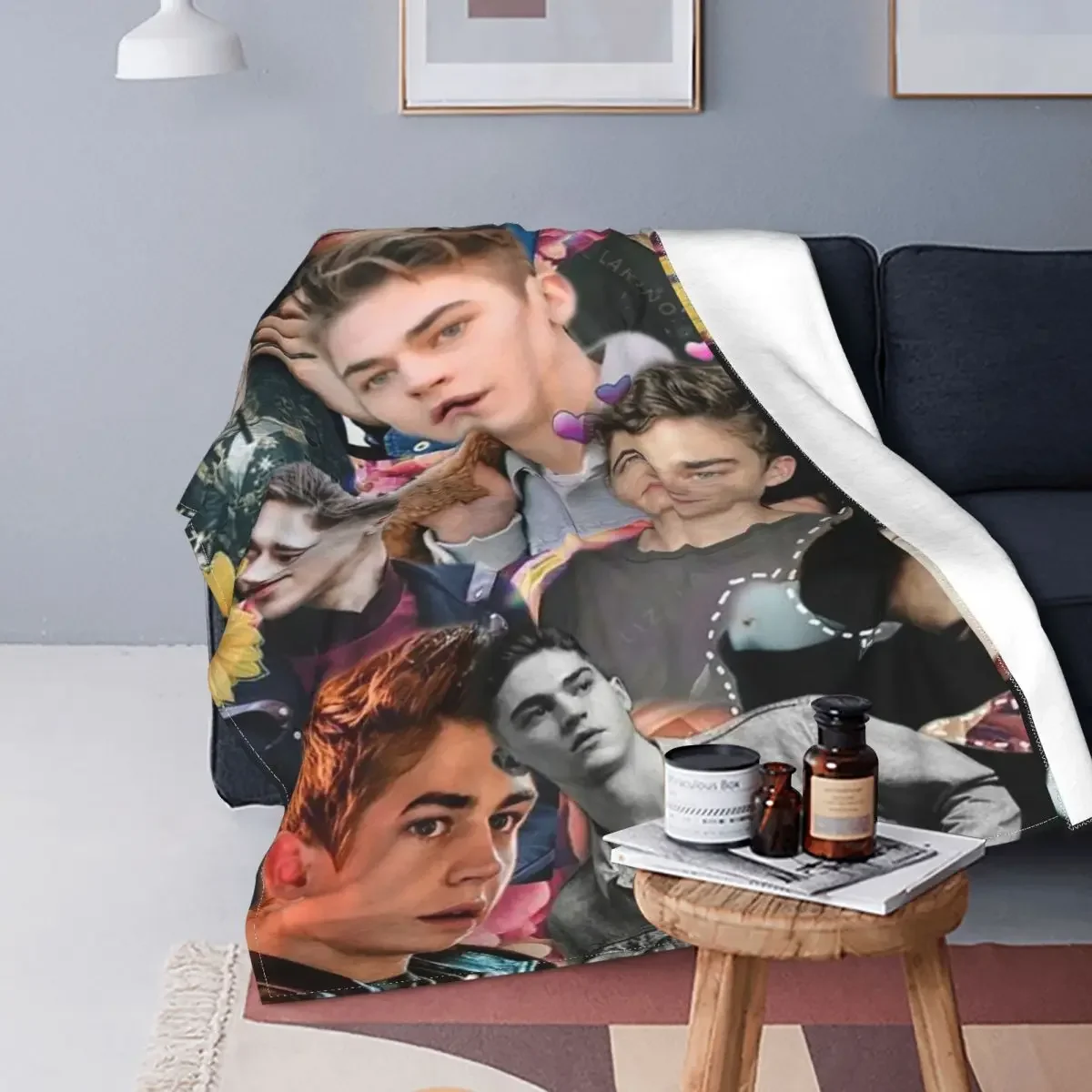 Xadrez Hardin Scott Cobertor De Bebê, Capa De Sofá, Velo Popular, Ultra-Macio, Tapetes Bebê Recém-nascido para Sofá, Peça De Tapete De Escritório, Inverno