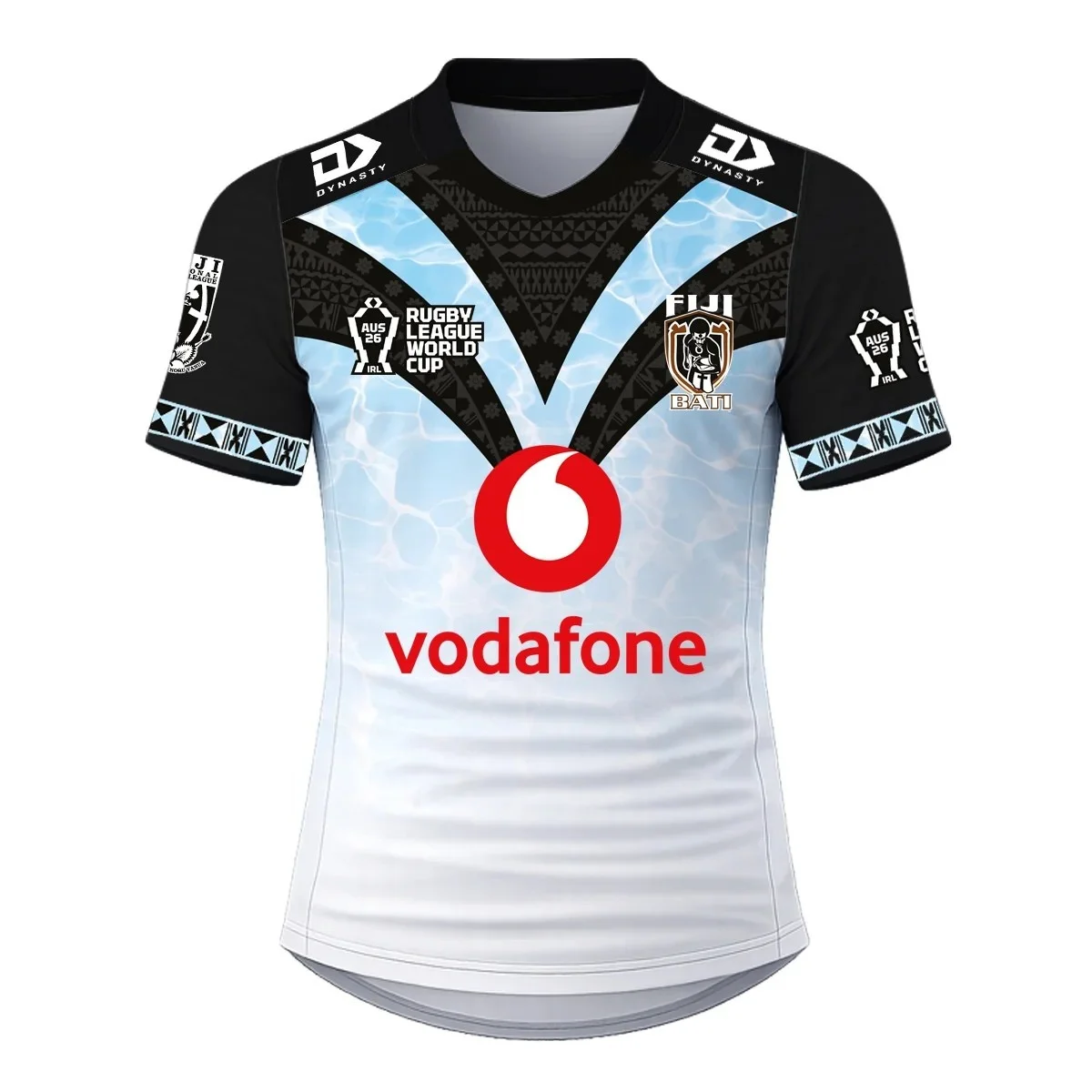 26-27 New Fiji Men's Rugby Jersey 3D Printed Comfortable Breathable T-shirt Suitable for Daily Training Wearing Top
