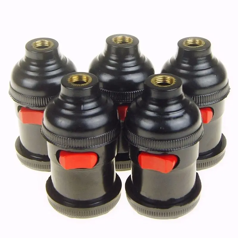 Tianhe pipe connection with lamp holder lathe lamp holder machine tool work  holder E27 screw suspension lamp accessories