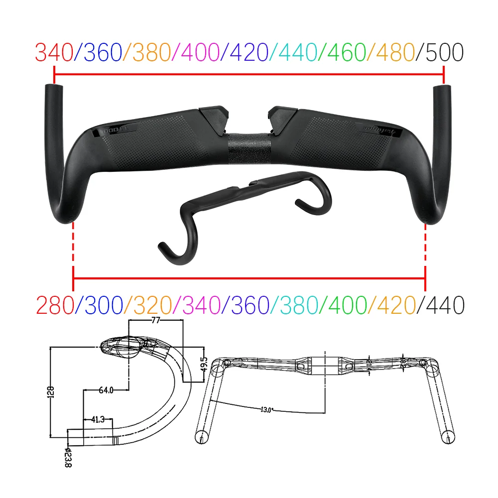BALUGOE Gravel Bike Full internal wiring professional Carbon fiber