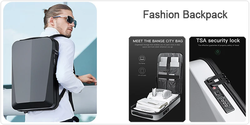 Bange Briefcase for Men Laptop Bag Retro Travel Messenger Man Bags 15.6 in High Capacity Computer Shoulder Bag Male Briefcase