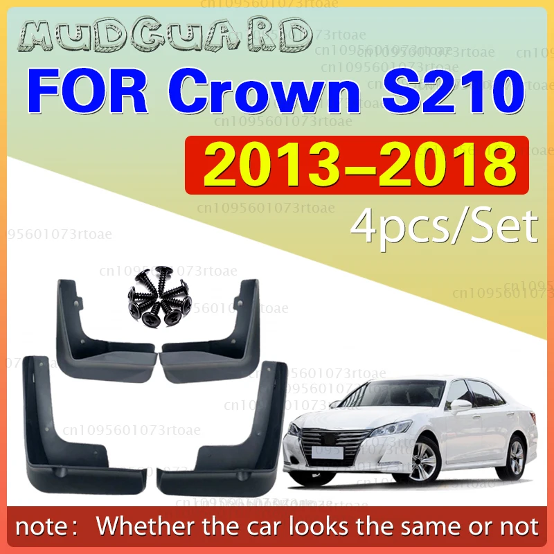 

Car Mud Flaps for Toyota Crown S210 2013~2018 2014 2015 2016 2017 Mudguard Splash Guard Fender Mudflaps Auto Accessories