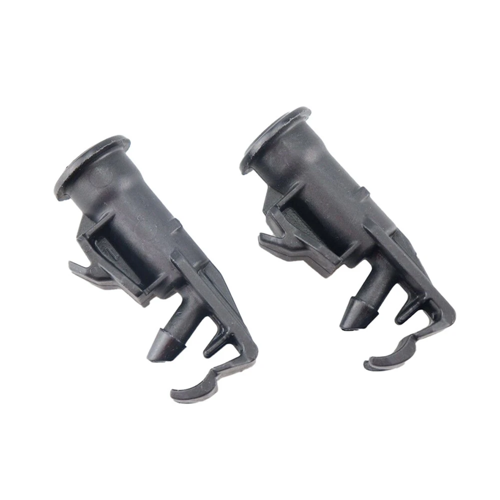 2Pcs Windshield Washer Spray Nozzle Black Fit for Ssangyong Korando C New Actyon 2011+ 7842334000