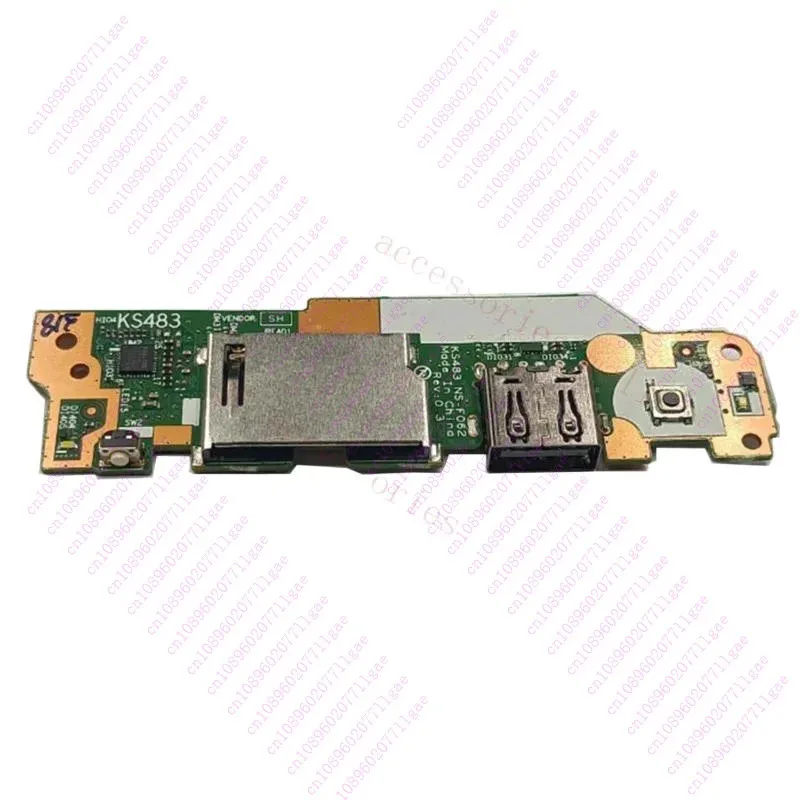 XMSJ nuevo para Lenovo Stanley slim 3 14amn8 interruptor de encendido en placa USB ks483 ns-f063