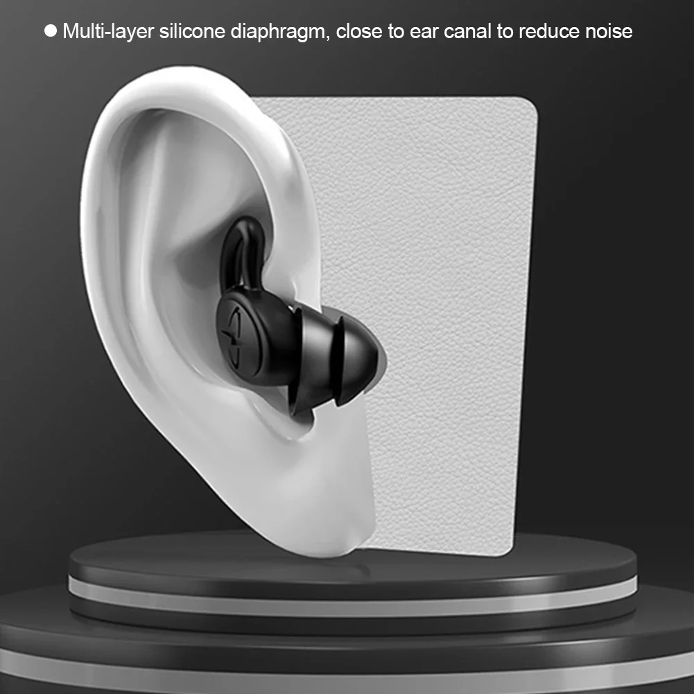 Soundproof Ear Plugs For Sleeping Noise Cancelling Hearing Protection, Soft Silicone Reusable Ear Plugs for Sleeping,Swimming