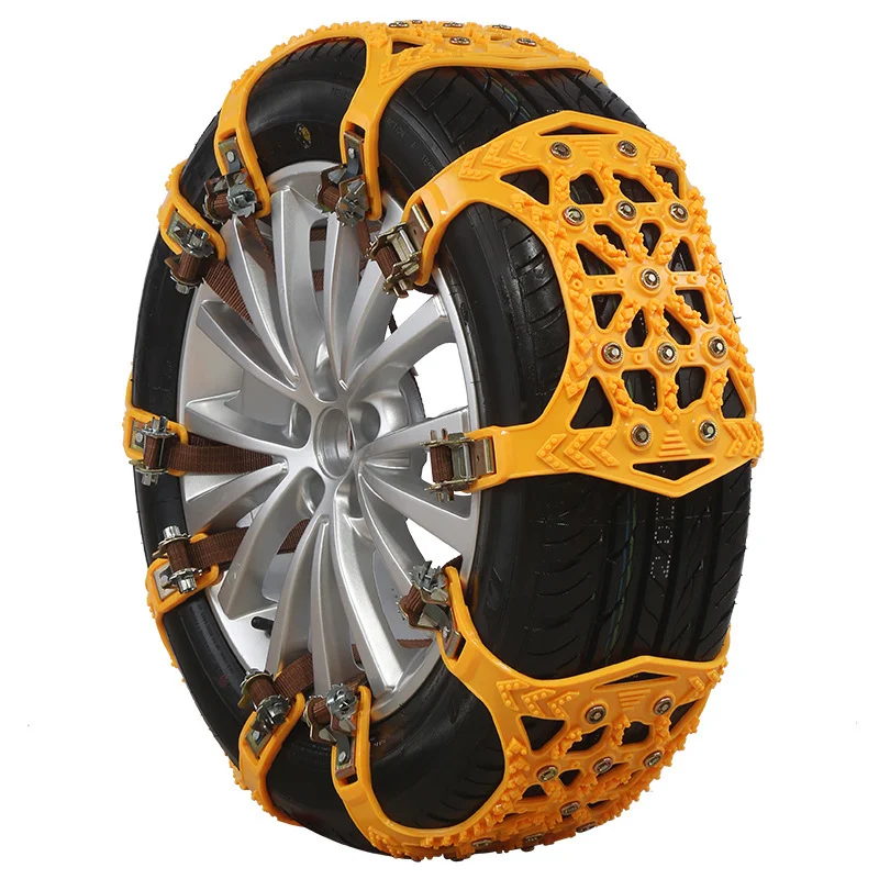 LR AUTO Snow snow chains winter must-have universal press buckle type anti-skid chains