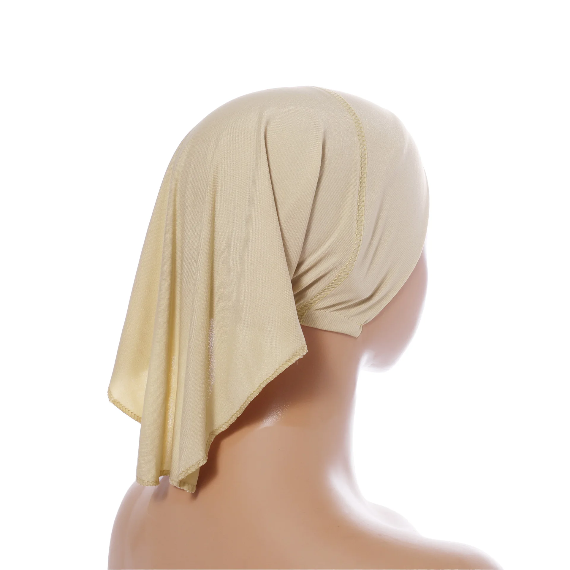 고품질 크리스탈 헴프 멀티컬러 사선형 롱테일 튜브 모자 헤드 스카프 도매 탄성 스카프 바텀 캡