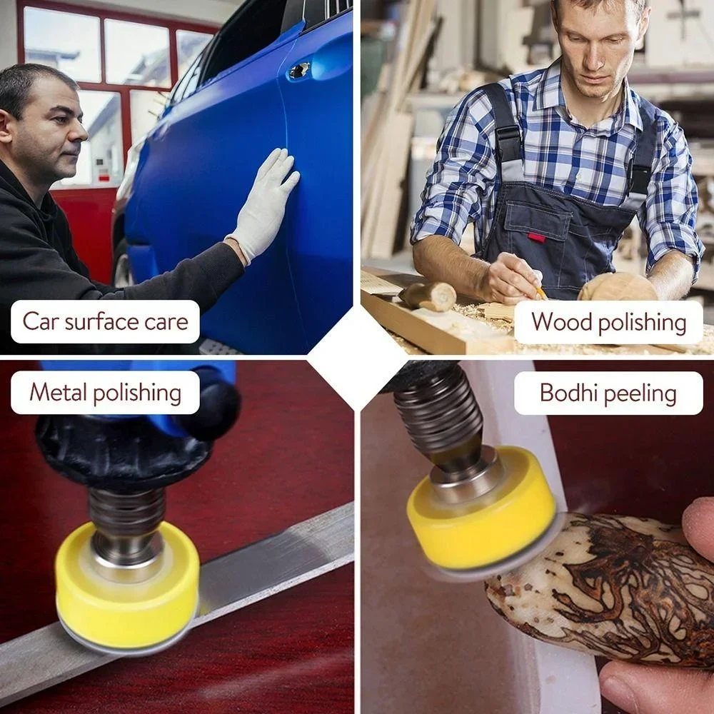 Kit Sanding Wood Grit Paper For 1/2/3 Dremel Tool Wheel Set Discs Flocking 102/52pcs Sanding Abrasive Inch Polish Pad Rotary