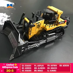 HUINA 1554 RC Bulldozer Rc Bagger Crawler Excavator 2.4G Remote Control Cars RC trucks for Adults RC Tractor Bagger Trailer Gift