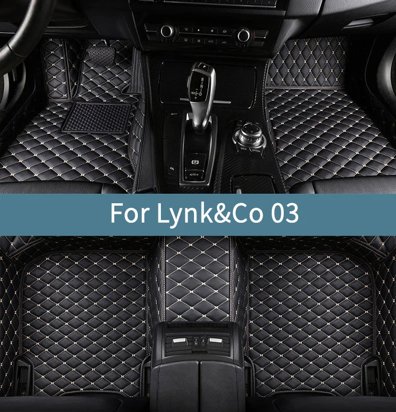 

Автомобильные коврики для Lynk & Co 03 2023 2024 2025 2026, коврики для автомобилей, водонепроницаемый полный комплект
