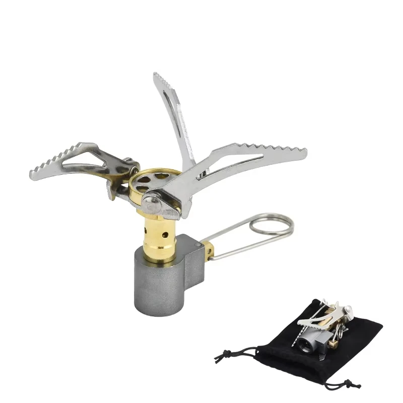 Portable Mini Foldable Outdoor Gas Stove, Compact Camping Burner for Picnic Survival Cooking gallery 3