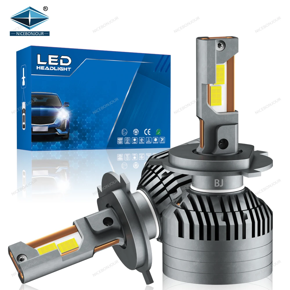 

Super bright led light 220W 22000LM 4575 chip H1 H4 H7 H11 9005 9006 Dual led Canbus error-free car led headlight bulb