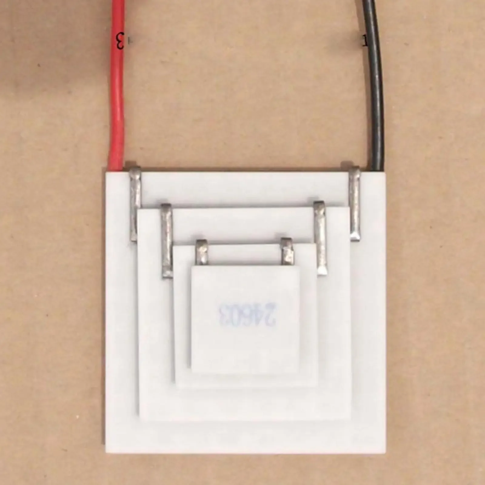 Frigorifero termoelettrico del piatto di raffreddamento del semiconduttore del dissipatore di calore di Peltier TEC4-24606 15x20x30x40mm 4-deck