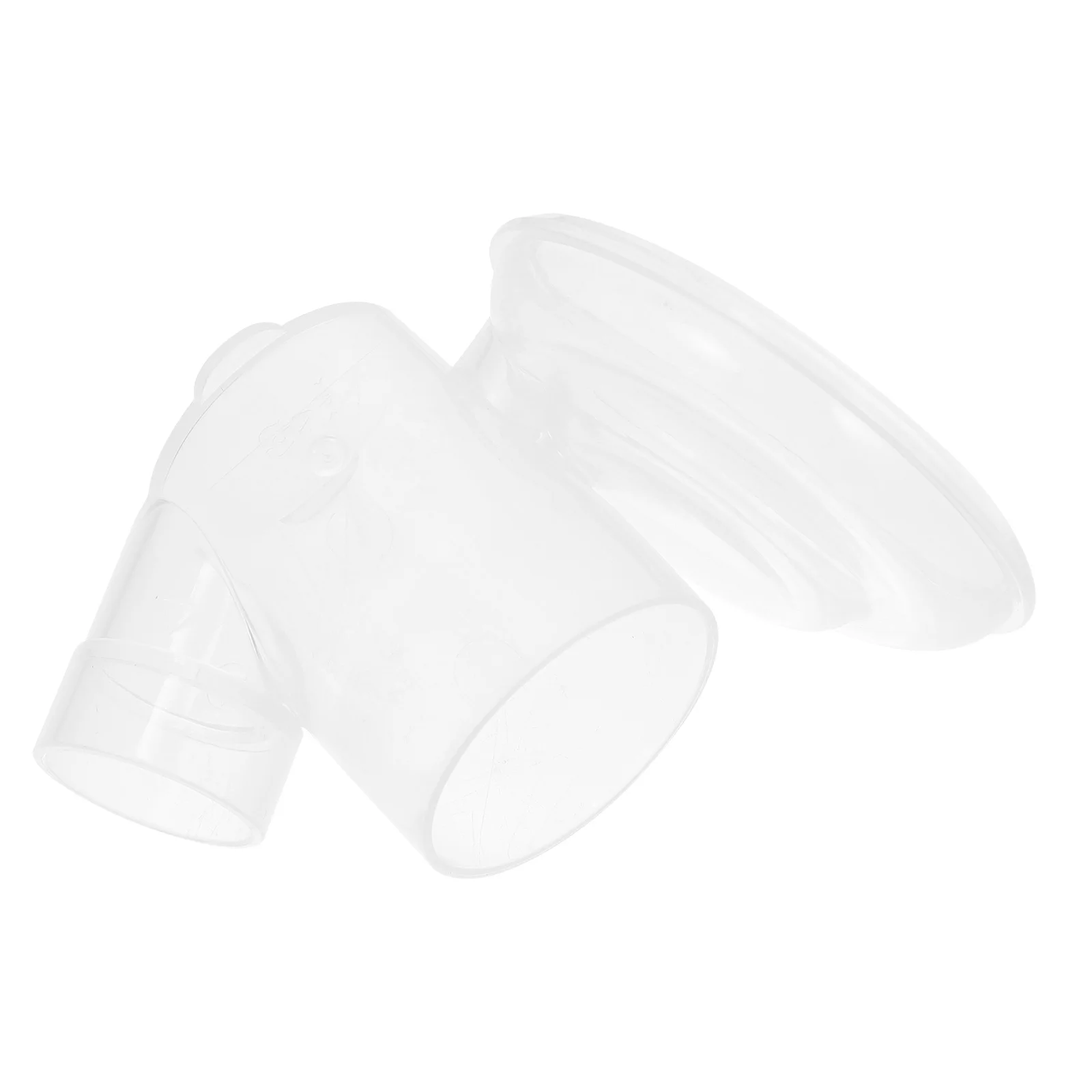 1pc Electric Breast Pump Accessory Transparent Premium Pp Material Smooth Non-Burr Surface Wearable Breastfeeding Tool For