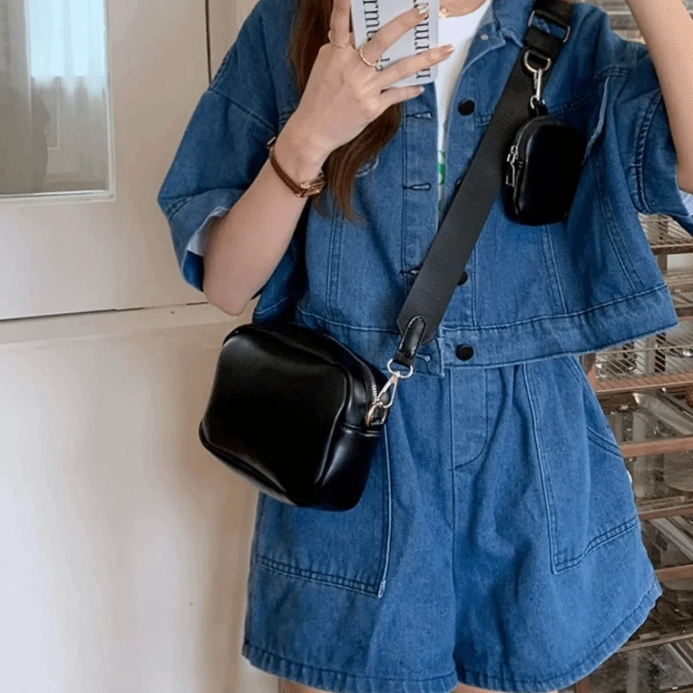 

Повседневная мужская сумка на плечо в корейском стиле, мини-сумка с подвеской, однотонная маленькая квадратная сумка, сумка из искусственной кожи, женская сумка для телефона