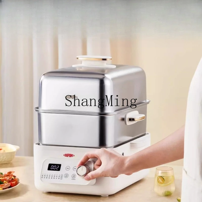 

ZYY stainless steel electric steamer household large capacity steamer multi-functional pot