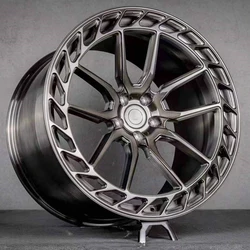 wheels sport  vogue rims Brushed alloy passenger car wheels