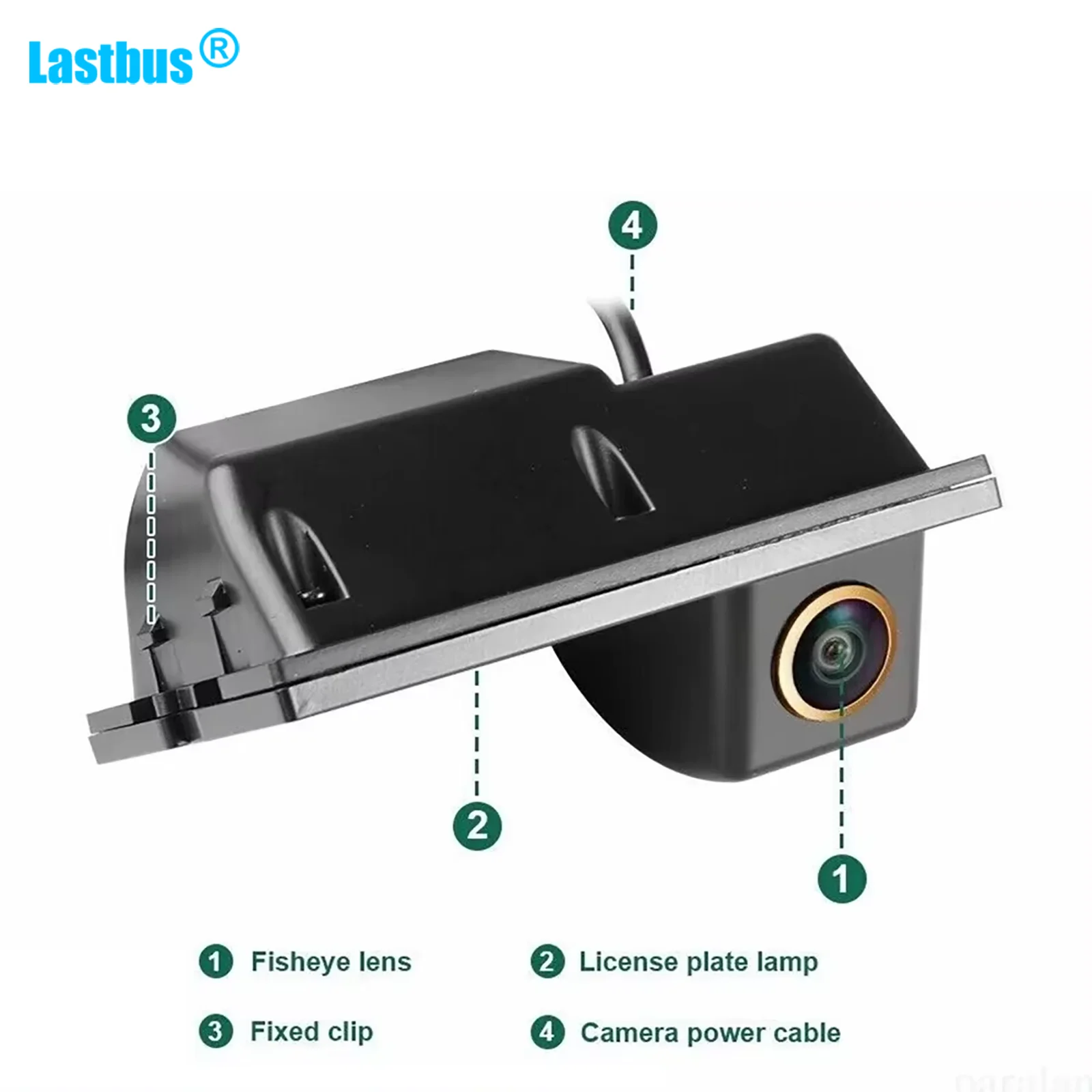 

Lastbus HD 170° CVBS/AHD Reverse Backup View Camera Night Vision 1280x720P For Landrover Freelander 2 Discovery3 2004-2015