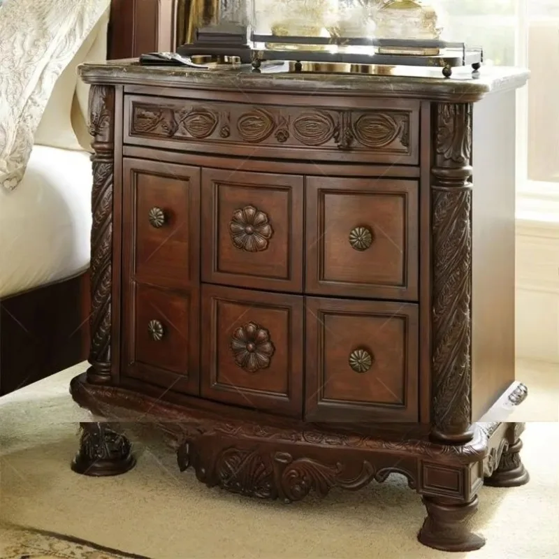 

Elegant antique design wooden furniture bedside table bedside table bedside table
