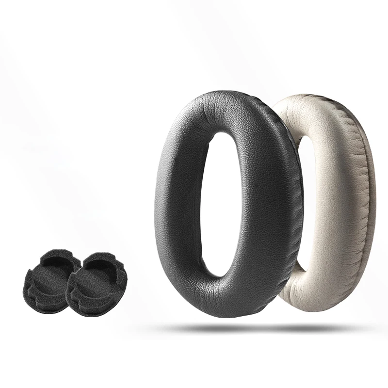 เปลี่ยนแผ่นรองหูฟังสําหรับ Sony MDR-1000X WH-1000XM3 1000XM2 ชุดหูฟังหนังหูฟัง Earmuffs